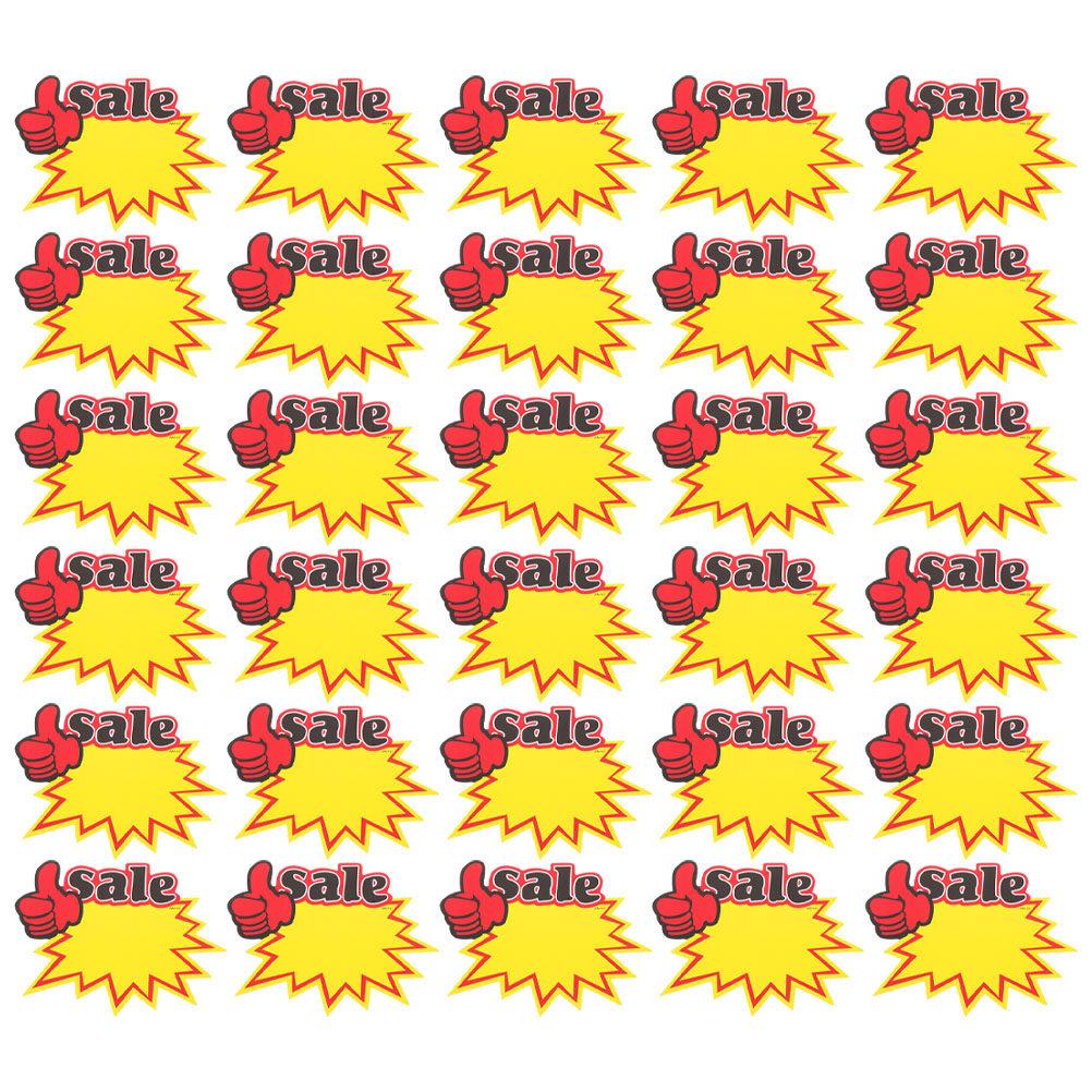 200Pcs Price Labels Bright Yel - Yard Sign Blank 评论和价格