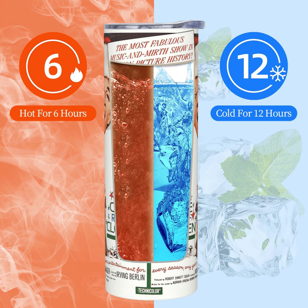 White Christmas - Bing Crosby, - Tumbler 20Oz White 评论和价格