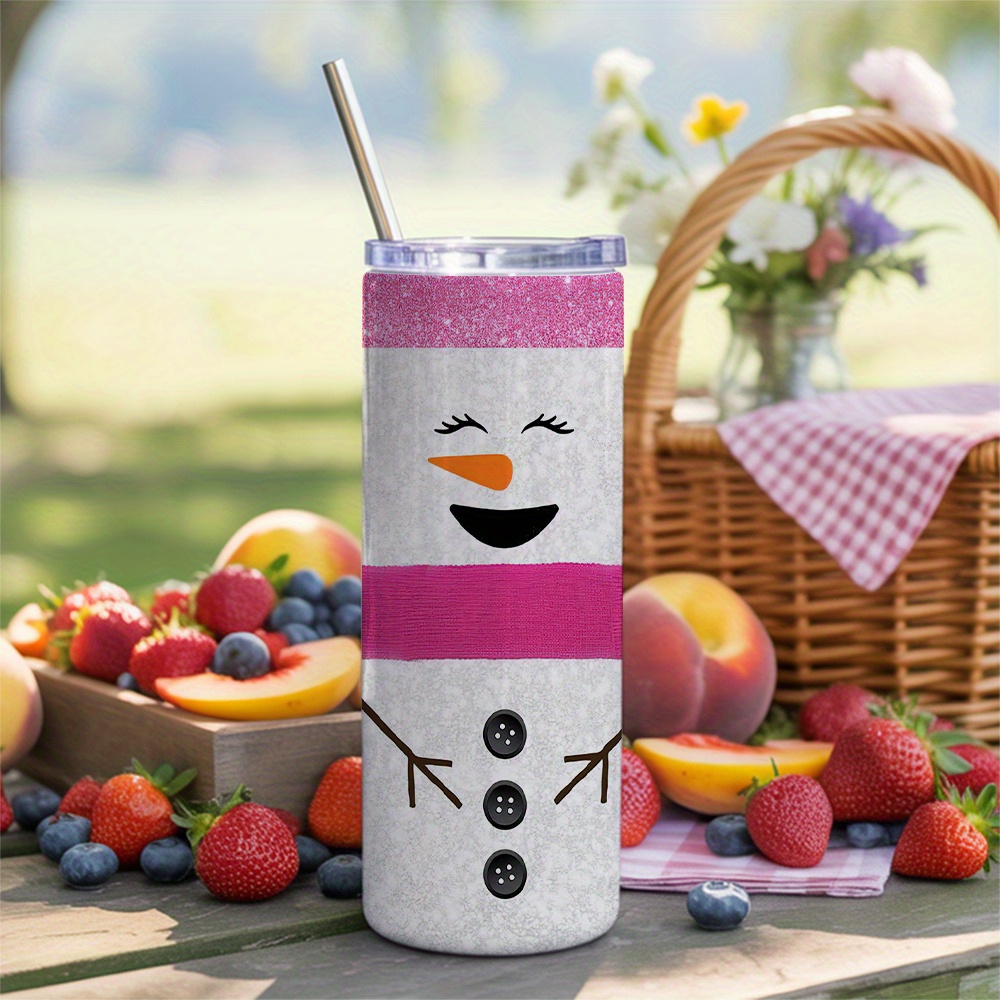 1pc Large 20oz Thermal Cup wit - Tumbler 20Oz White 评论和价格