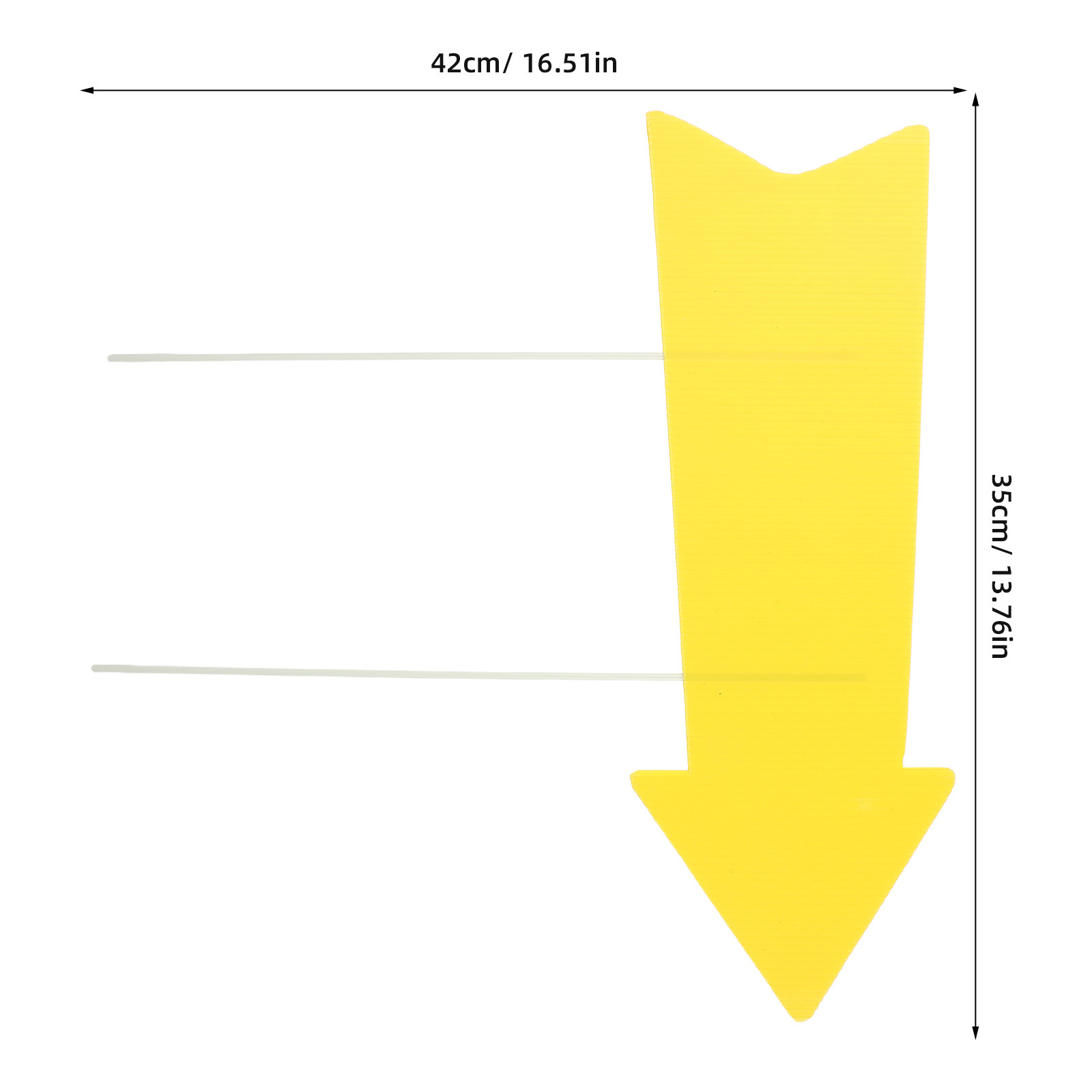 10Pcs Blank Arrow Yard Signs D - Yard Sign Blank 评论和价格