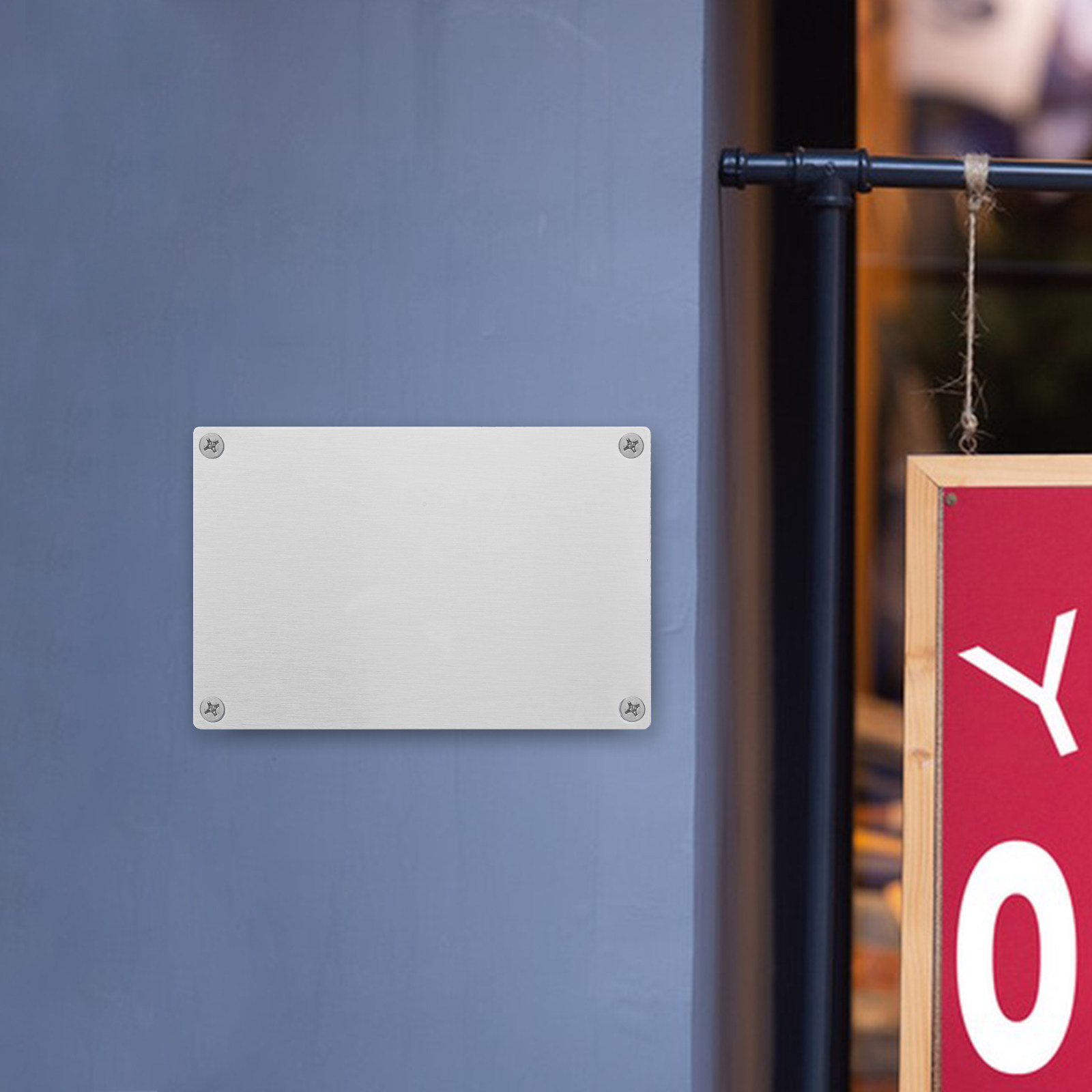 5Pcs Stainless Steel Blank Out - Yard Sign Blank 评论和价格