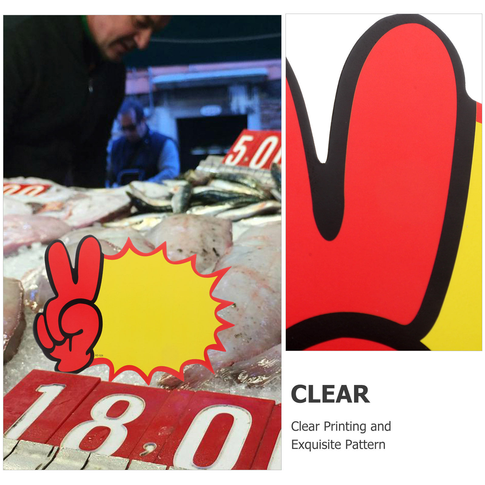 80Pcs Price Tags Blank Colorfu - Yard Sign Blank 评论和价格
