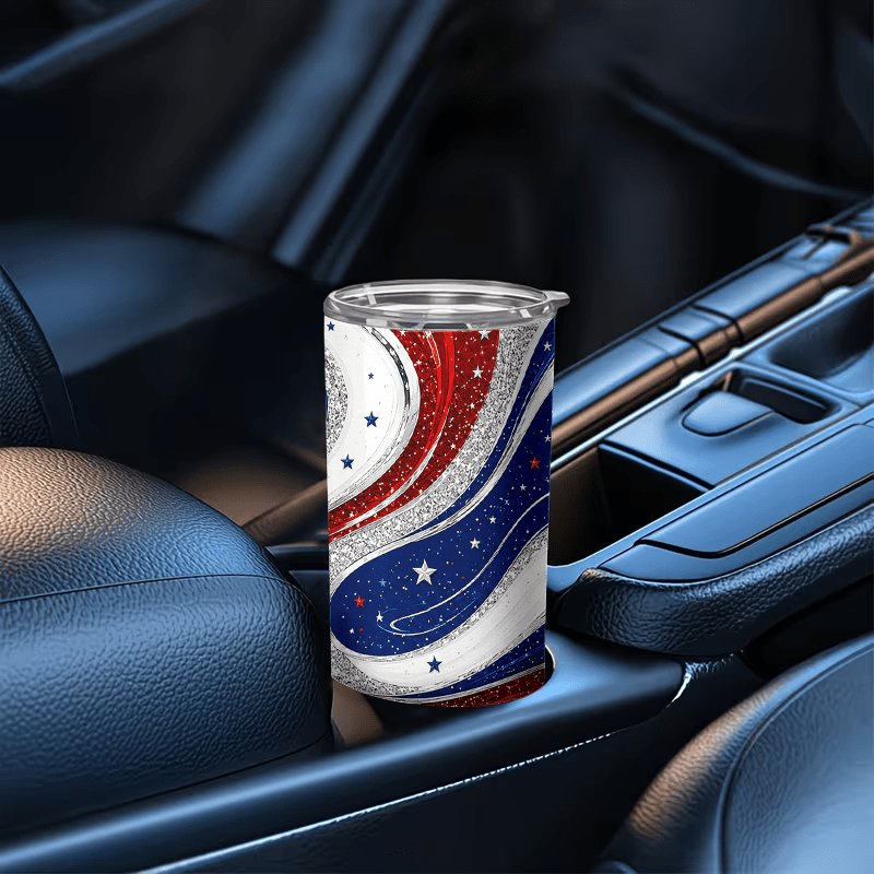 1pc 1pcs 20oz Red White Blue S - Tumbler 20Oz White 评论和价格