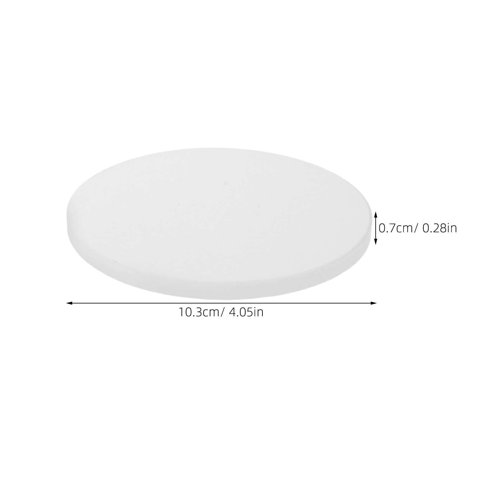 12Pcs Round Ceramic Coasters B - Coaster Sublimation Blank 评论和价格