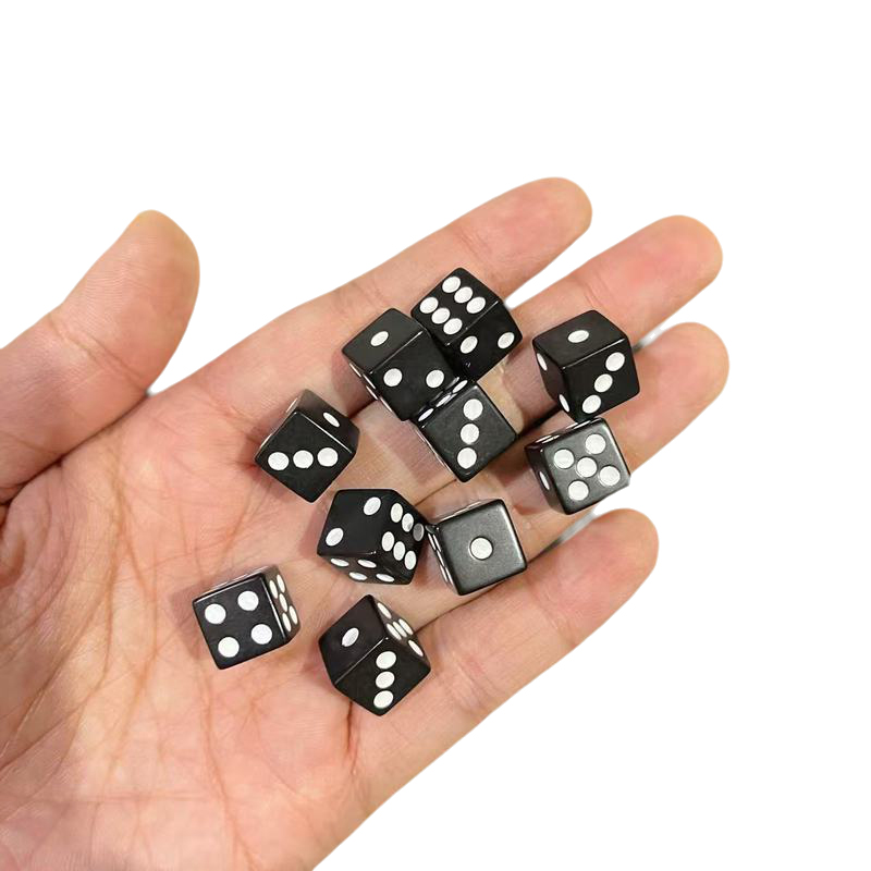 Wholesale 1000pcs Dots Dice 10 - Puzzle Blank White 评论和价格