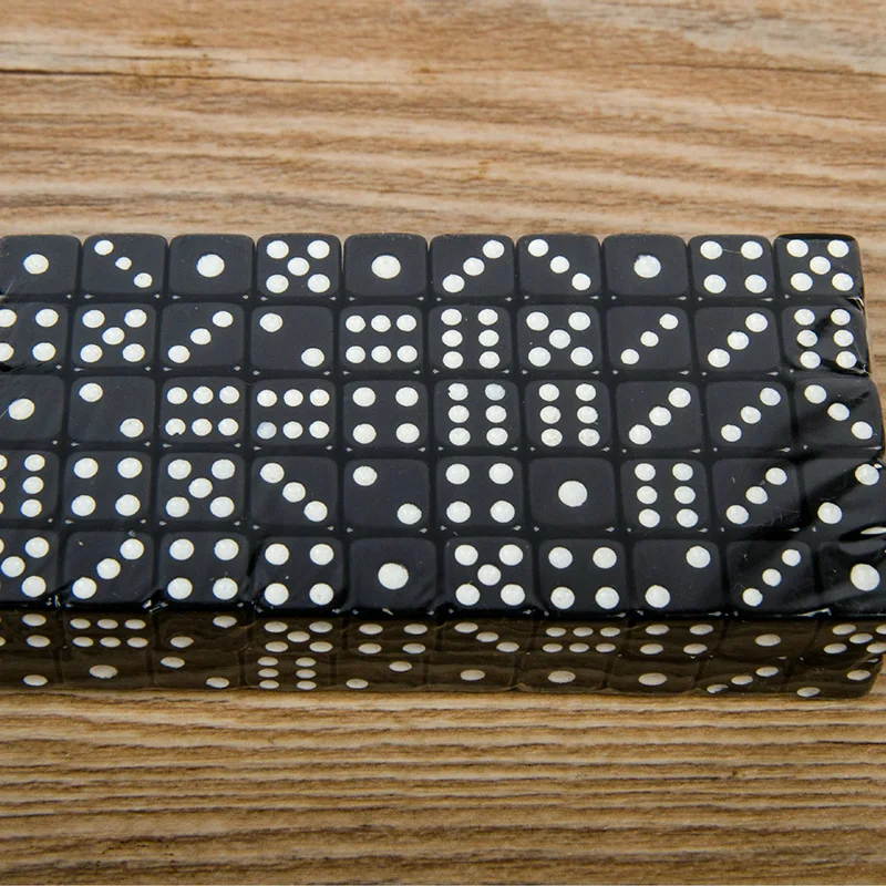 Wholesale 1000pcs Dots Dice 10 - Puzzle Blank White 评论和价格