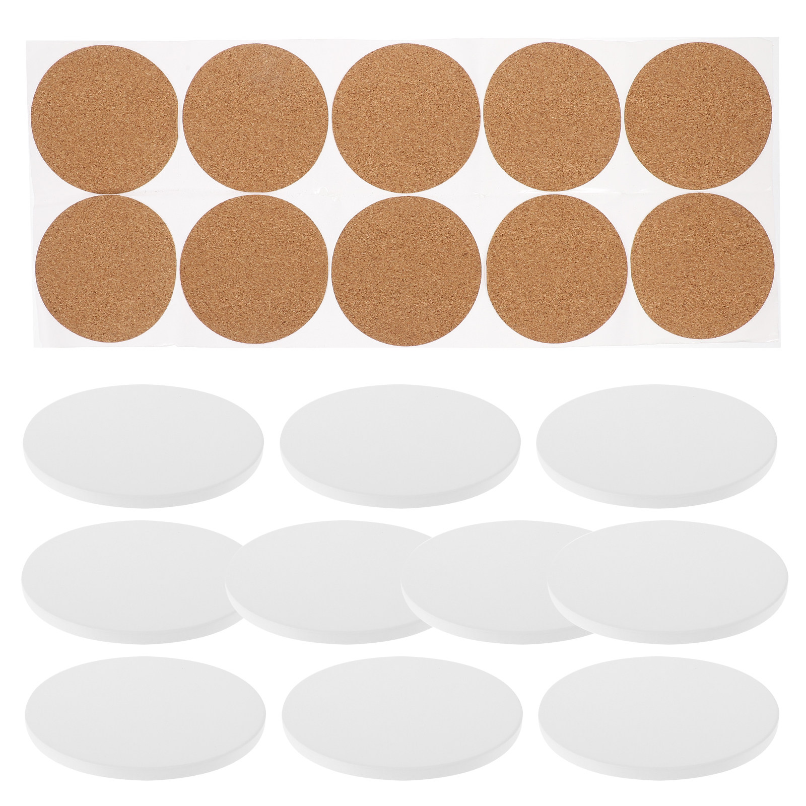 10Set Ceramic Coasters Sublima - Coaster Sublimation Blank 评论和价格